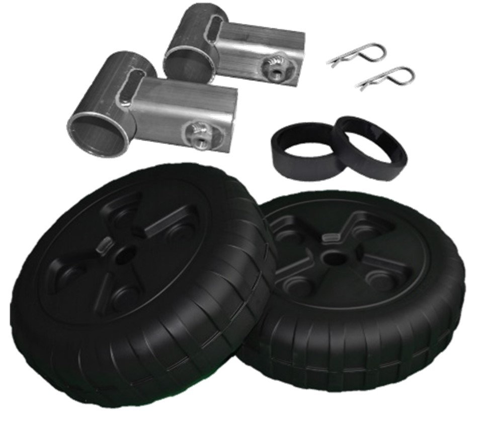 Standards 24'' Wheels and T-brackets Kit - for axle - 9004STD